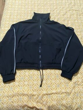 tek gear Black Activewear Top with Blue Brand Tag